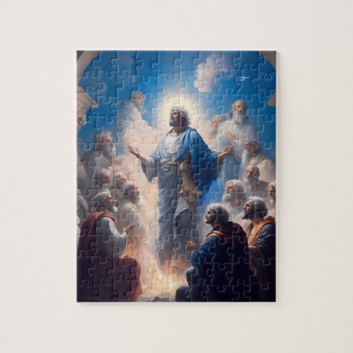 St Peter among his followers Jigsaw Puzzle