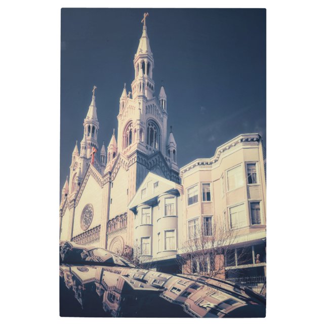 St. Peter and Paul Church San Francisco Metal Print (Front)