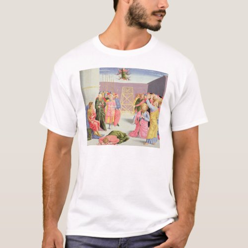 St Peter and Simon Magus 15th century T_Shirt