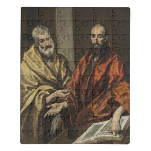 St Peter and St Paul c.1605-8 (Oil on Canvas) Jigsaw Puzzle