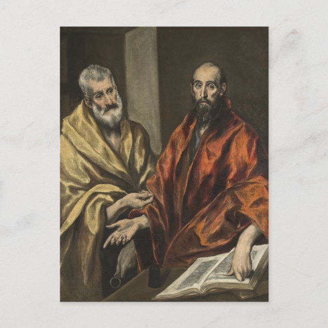 St Peter and St Paul | c.1605-8 (Oil on Canvas) Postcard (Front)
