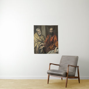 St Peter and St Paul c.1605-8 (Oil on Canvas) Tapestry