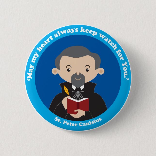 St. Peter Canisius Button (Front)