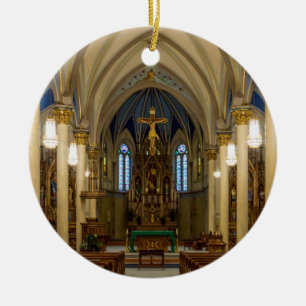 St Peter Catholic Church JC Ceramic Ornament