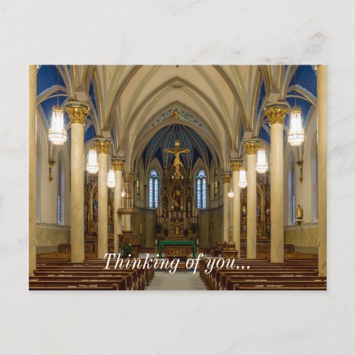 St Peter Catholic Church JC Postcard