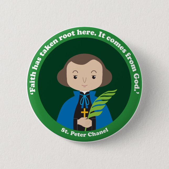St. Peter Chanel Button (Front)