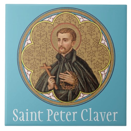 St Peter Claver BK 058 Ceramic Tile
