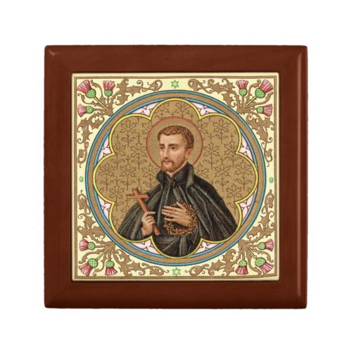 St Peter Claver BK 058 Ceramic Tile Gift Box