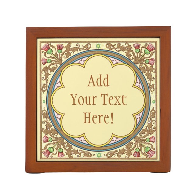 St. Peter Claver (BK 058) Desk Organizer (Back)