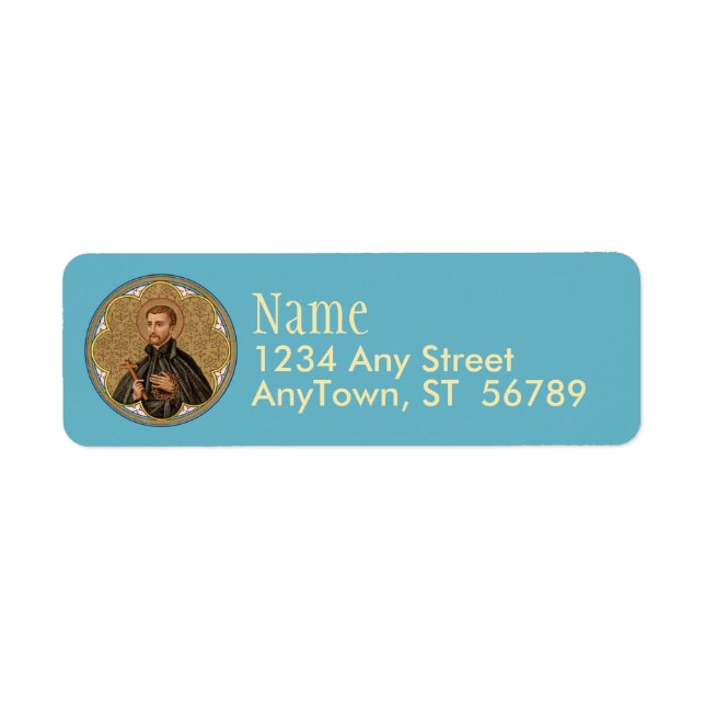 St. Peter Claver (BK 058) Label (Front)