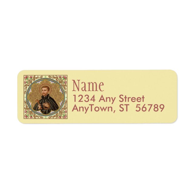 St. Peter Claver (BK 058) Label (Front)