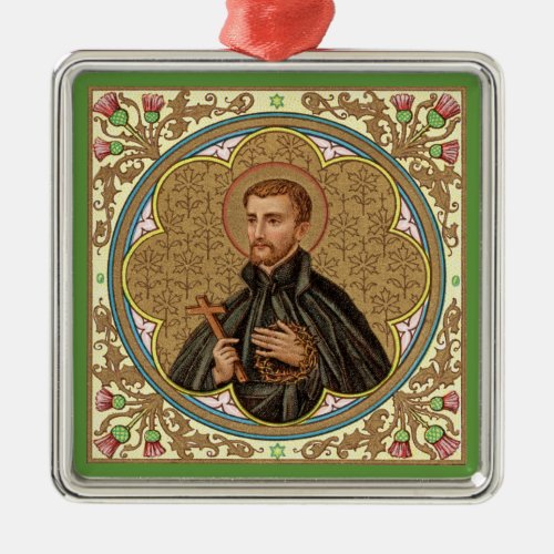 St Peter Claver BK 058 Metal Ornament