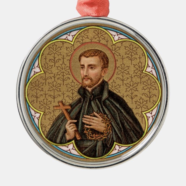 St. Peter Claver (BK 058) Metal Ornament (Front)