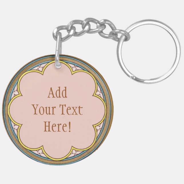 St. Peter Claver (BK 058) Round Keychain (Back Left)