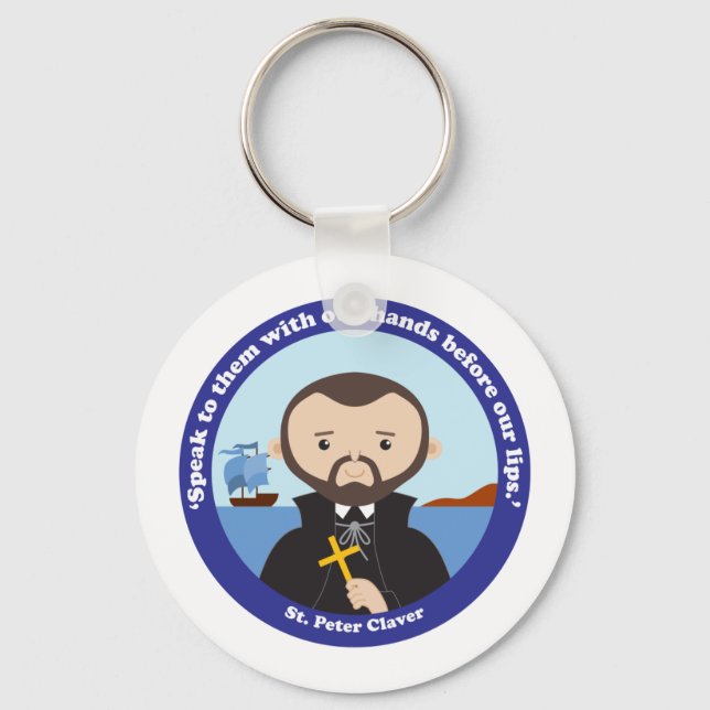 St. Peter Claver Keychain (Front)