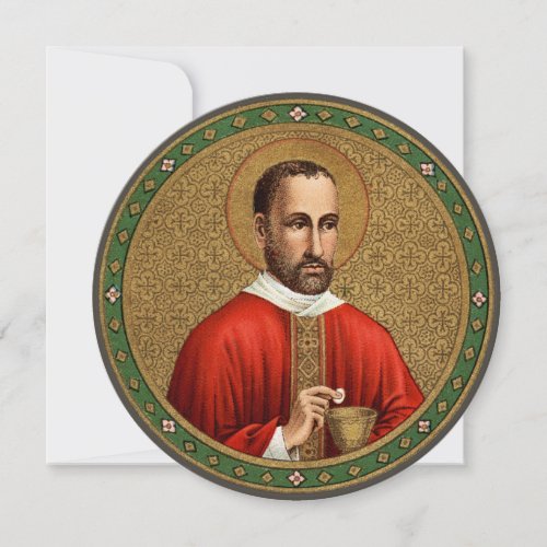 St Peter Faber BK 051 Round GreetingNote Card