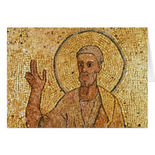 St. Peter, from the Crypt of St. Peter, c.700 AD Cards (Front Horizontal)