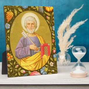 St. Peter (PM 07) 8"x10" Plaque 2 With Easel