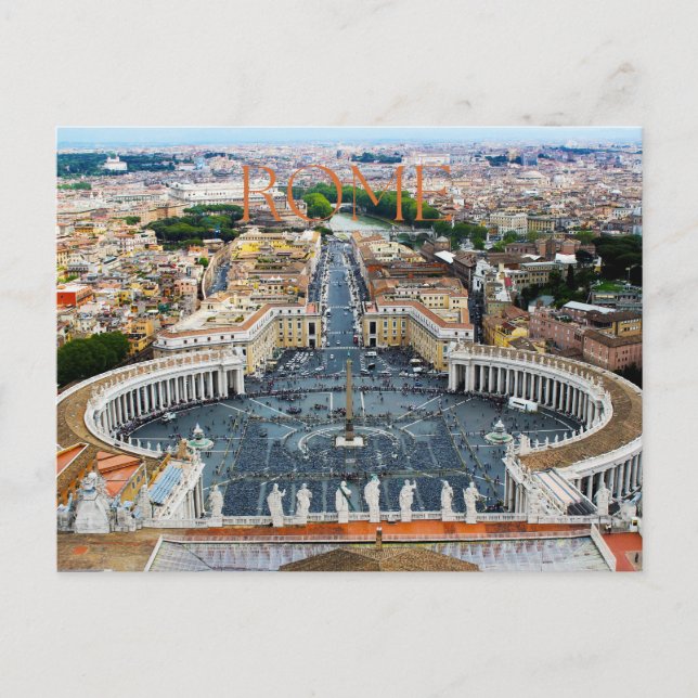 St. Peter’s Square Postcard (Front)