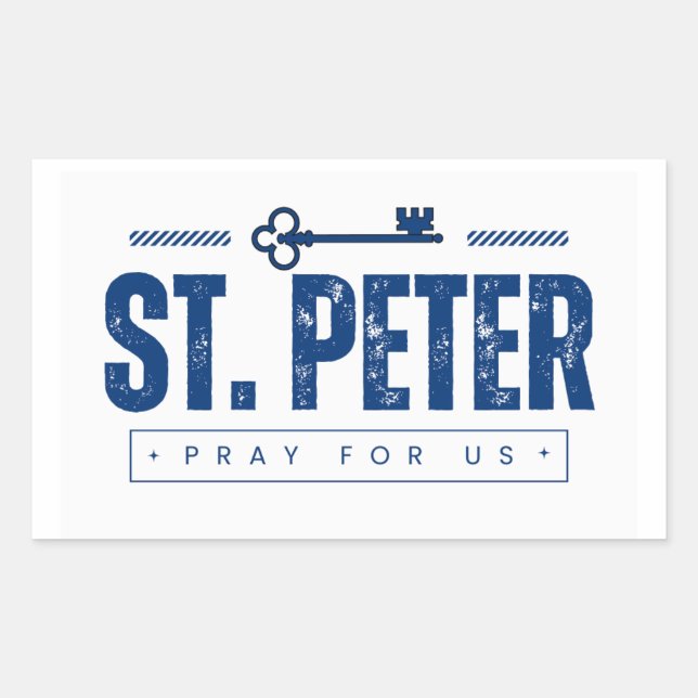 St. Peter Sticker (Front)