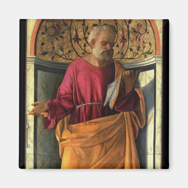 St. Peter (tempera on canvas) Magnet (Front)