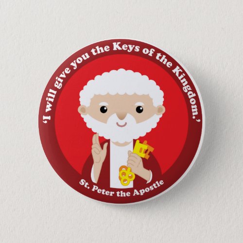 St Peter the Apostle Button