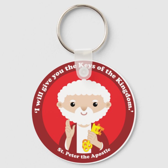 St. Peter the Apostle Keychain (Front)