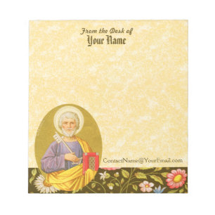 St. Peter the Apostle (PM 07) 5.5"x6" Notepad