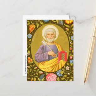 St. Peter the Apostle (PM 07) Postcard 2