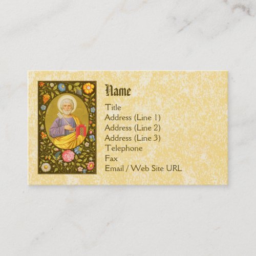 St Peter the Apostle PM 07 Standard Business Card