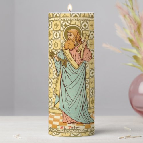 St Peter the Apostle RLS 14 3x8  Pillar Candle