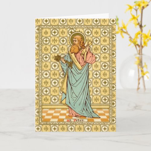 St Peter the Apostle RLS 14 Blank Greeting Card