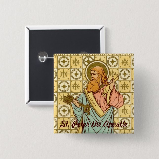 St. Peter the Apostle (RLS 14) Button (Front & Back)