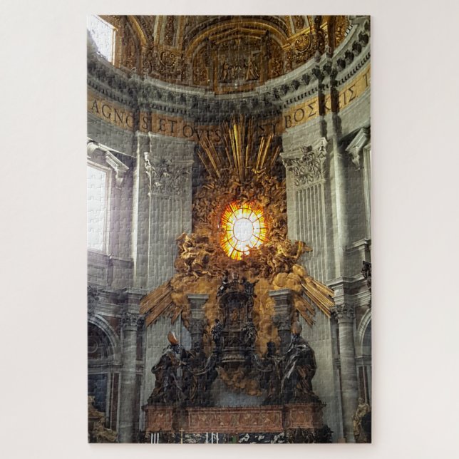 St. Peter's Basilica Altar Puzzle (Vertical)