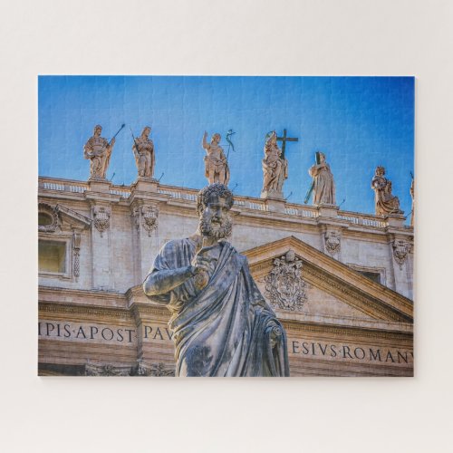 St Peters Basilica Apostle Vatican City Rome  Jigsaw Puzzle