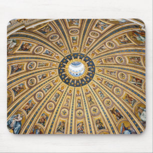 St. Peter's Basilica Dome - Vatican, Rome, Italy Mouse Pad