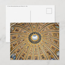 St. Peter's Basilica Dome - Vatican, Rome, Italy
