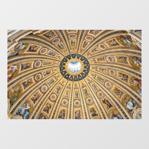 St Peters Basilica Dome _ Vatican Rome Italy Window Cling