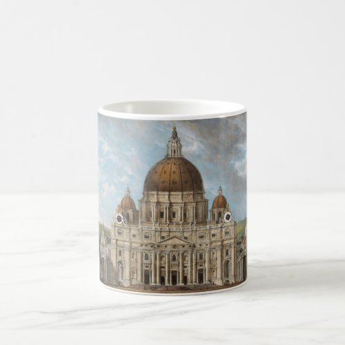 St Peters Basilica in the Vatican City Coffee Mug