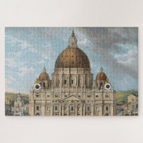 St Peters Basilica in the Vatican City Jigsaw Puzzle