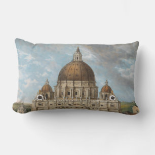 St Peter's Basilica in the Vatican City Lumbar Pillow
