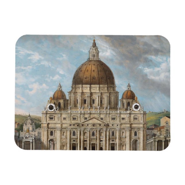 St Peter's Basilica in the Vatican City Magnet (Horizontal)