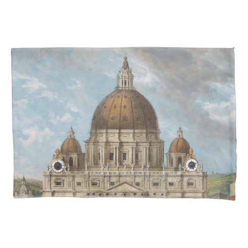 St Peters Basilica in the Vatican City Pillow Case