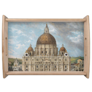 St Peter's Basilica in the Vatican City Serving Tray