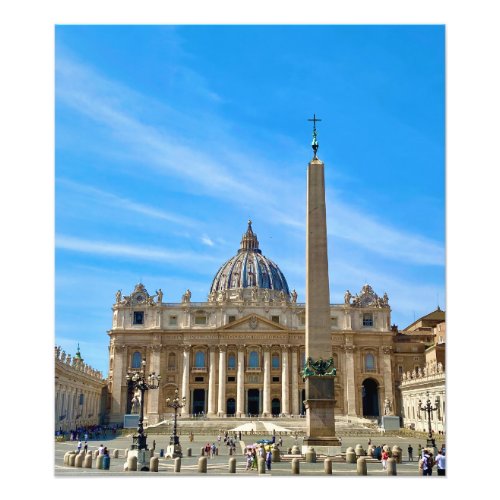 St Peters Basilica in Vatican City Photo Print