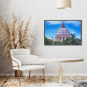St. Peter's Basilica, Rome Italy Poster