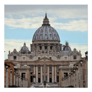 St. Peter's Basilica Vatican City Poster