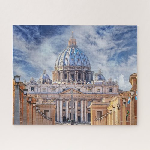 St Peters Basilica Vatican City Rome  Jigsaw Puzzle