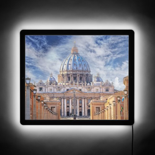 St Peters Basilica Vatican City Rome LED Sign