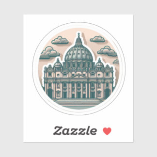 St. Peter's Basilica (Vatican City) Sticker
